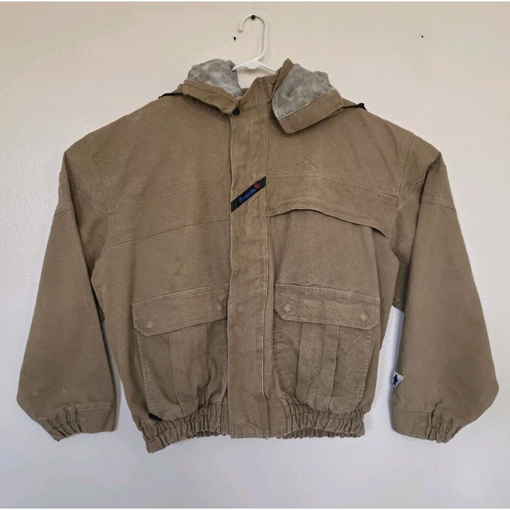 Workrite Bomber Jacket Men's 2XL Brown Flame Resistant FR Industrial Workwear